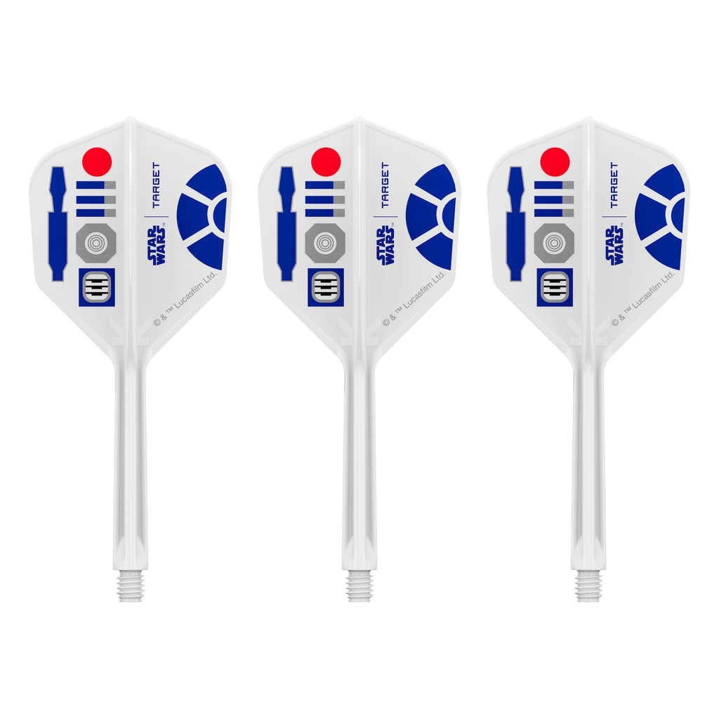 PRE ORDER FOR 11/11/25 - TARGET x STAR WARS - K-FLEX NO6 Shape - R2D2 - All-In-One Moulded Flights