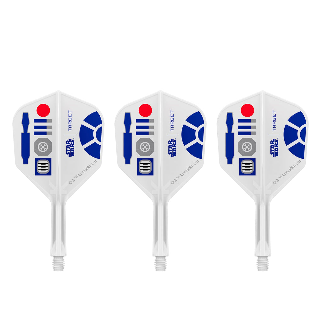PRE ORDER FOR 11/11/25 - TARGET x STAR WARS - K-FLEX NO6 Shape - R2D2 - All-In-One Moulded Flights
