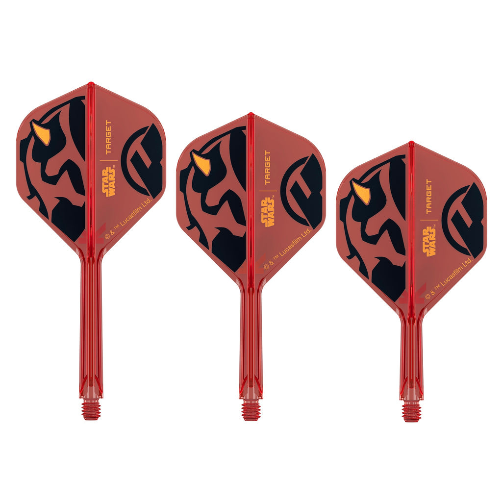 PRE ORDER FOR 11/11/25 - TARGET x STAR WARS - K-FLEX NO2 Shape - Darth Maul - All-In-One Moulded Flights