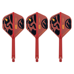 PRE ORDER FOR 11/11/25 - TARGET x STAR WARS - K-FLEX NO2 Shape - Darth Maul - All-In-One Moulded Flights