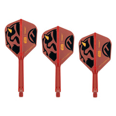 PRE ORDER FOR 11/11/25 - TARGET x STAR WARS - K-FLEX NO6 Shape - Darth Maul - All-In-One Moulded Flights