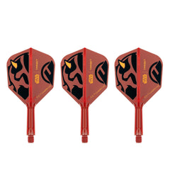 PRE ORDER FOR 11/11/25 - TARGET x STAR WARS - K-FLEX NO6 Shape - Darth Maul - All-In-One Moulded Flights