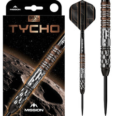 MISSION - Tycho Darts - 95% Tungsten - Black & Bronze PVD 22/24/26g