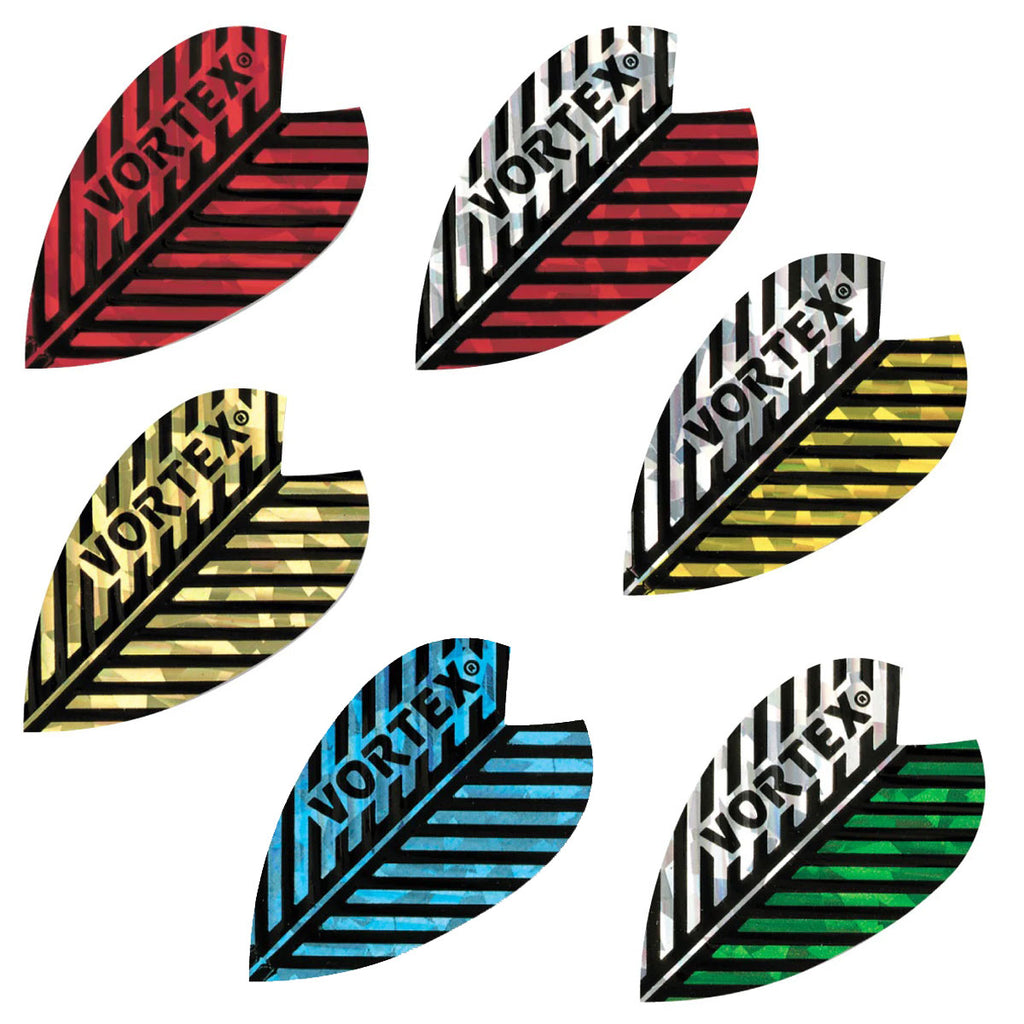 HARROWS - VORTEX Super Sized Dart Flights - Metallic Finish