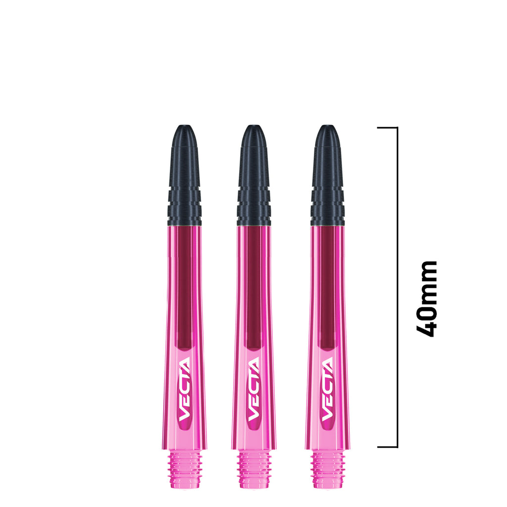 WINMAU - Vecta Composite Dart Shafts - Medium Pink