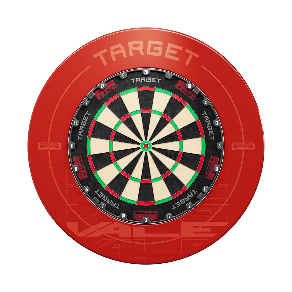 TARGET - Vale DARTBOARD SURROUND - RED