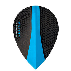 HARROWS - Retina Dart Flights - 100 Micron Extra Strong - PEAR/TEARDROP