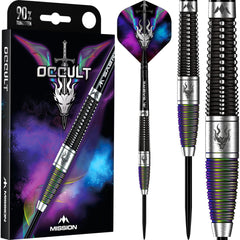 MISSION - Occult Darts - 90% Tungsten - Black & Coral PVD 23/25g