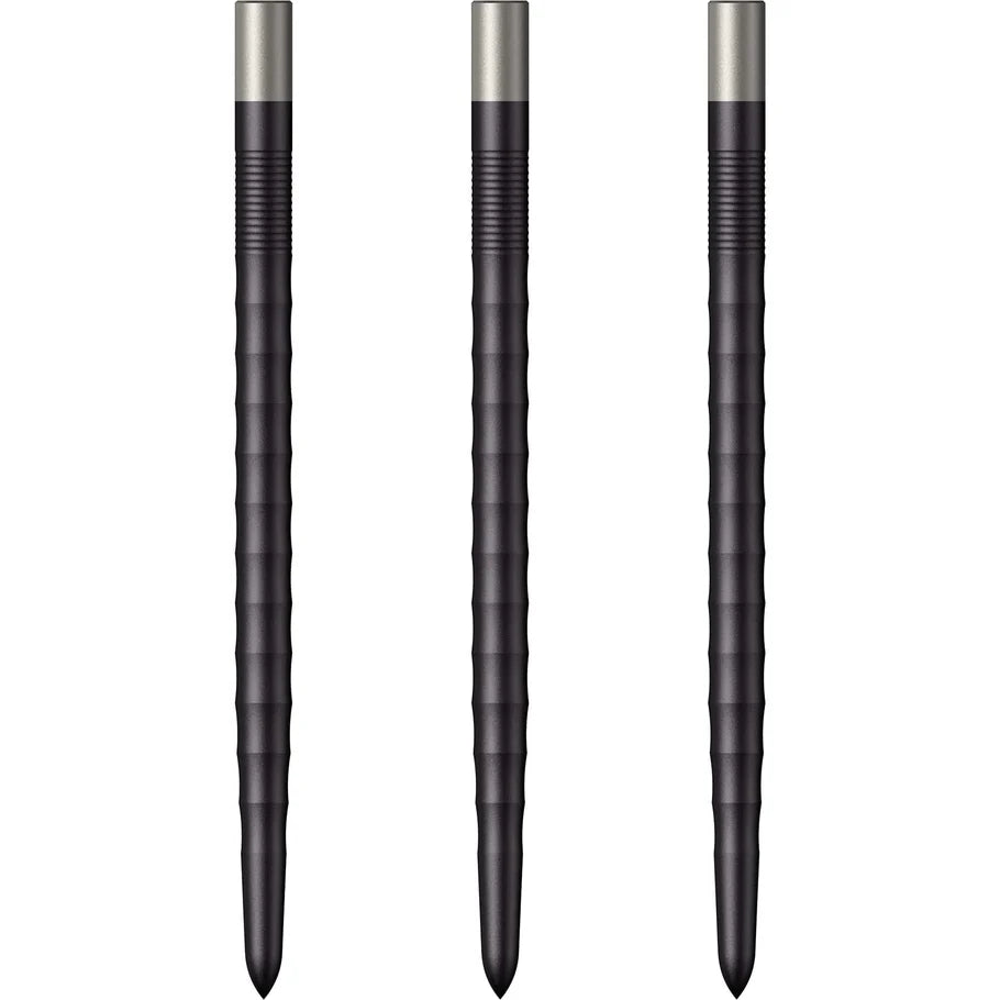 MISSION - RIPPLE Black Steel DART POINTS - 40mm