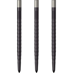 MISSION - RIPPLE Black Steel DART POINTS - 40mm