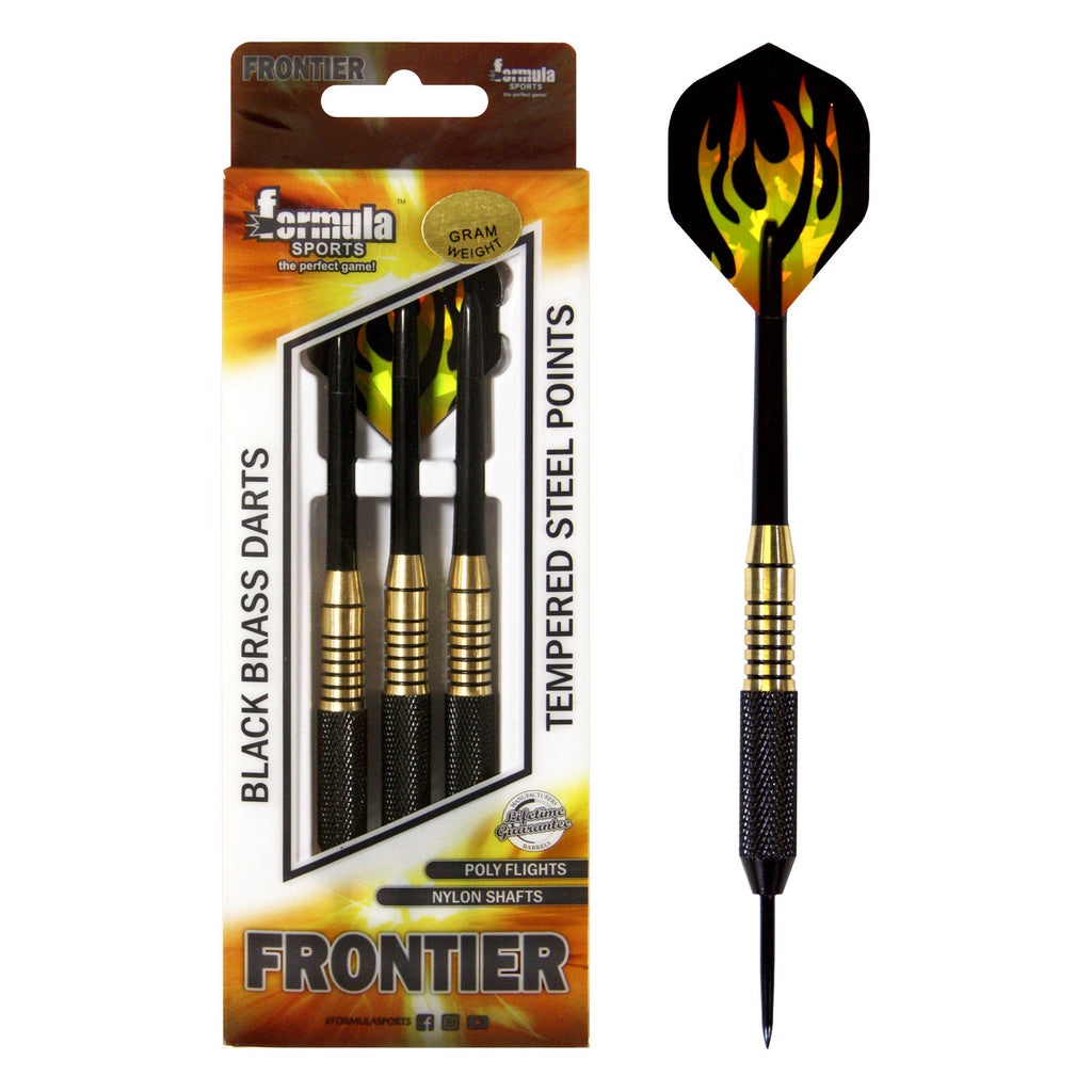 FORMULA Frontier Black Brass Darts - 24g