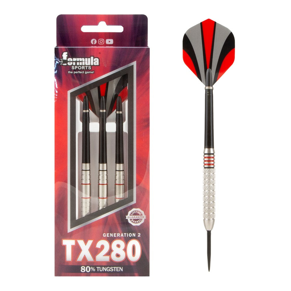 Formula TX280 Tungsten 80 Darts Pack 23g