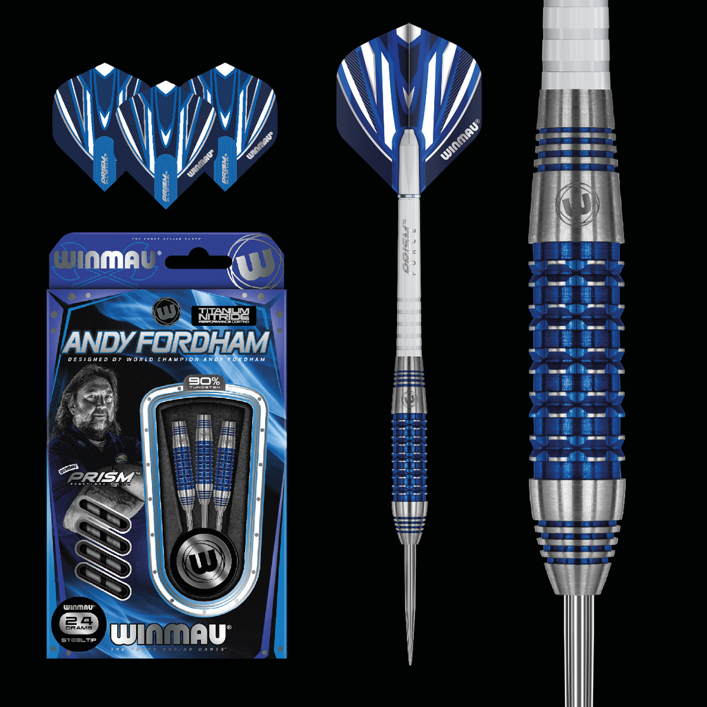 WINMAU - Andy Fordham Darts - 90% Tungsten - 24g