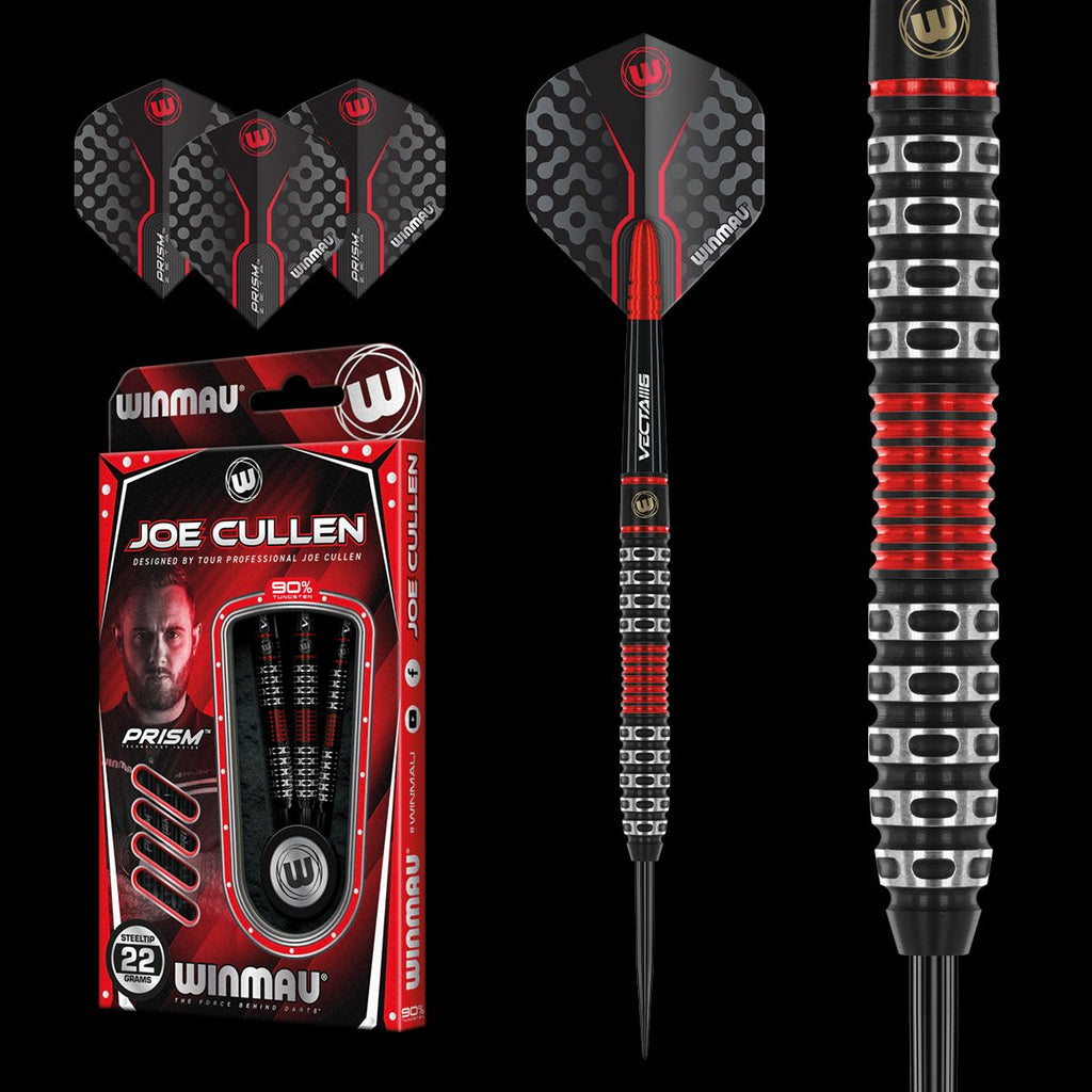 WINMAU - Joe Cullen Special Edition Darts - 90% Tungsten - 22g