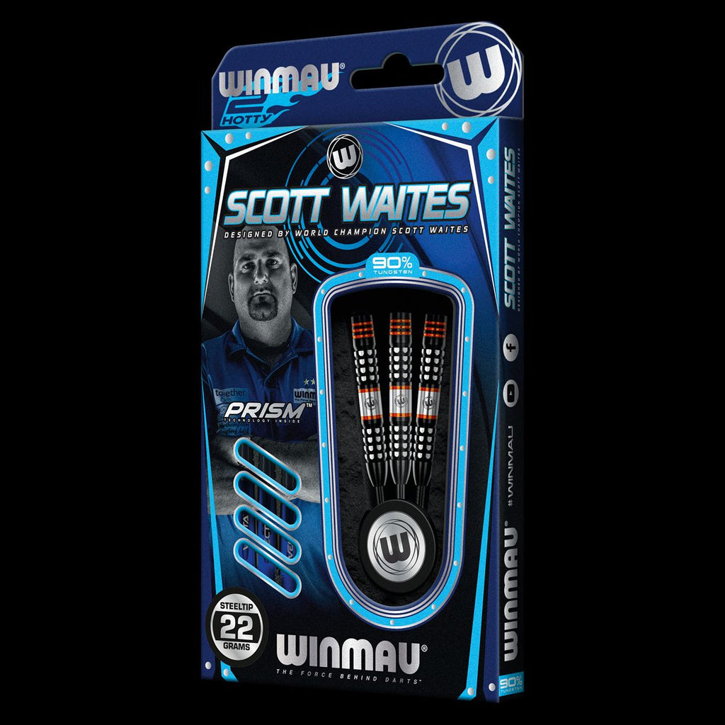 WINMAU - Scott Waites Darts - 90% Tungsten - 22g
