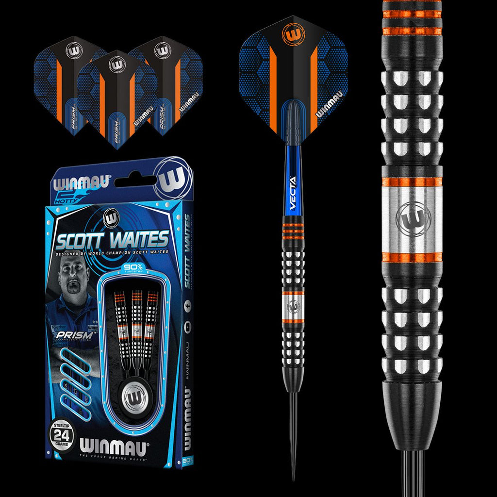 WINMAU - Scott Waites Darts - 90% Tungsten - 24g