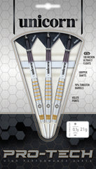 UNICORN - Pro Tech Darts - Style 2 - 90% Tungsten - 21g