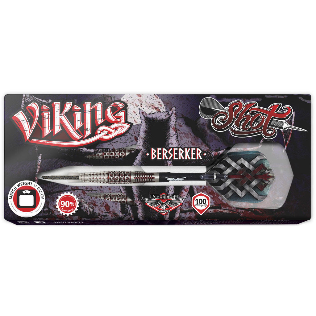 SHOT Viking Berserker Darts - 90% Tungsten - 22g