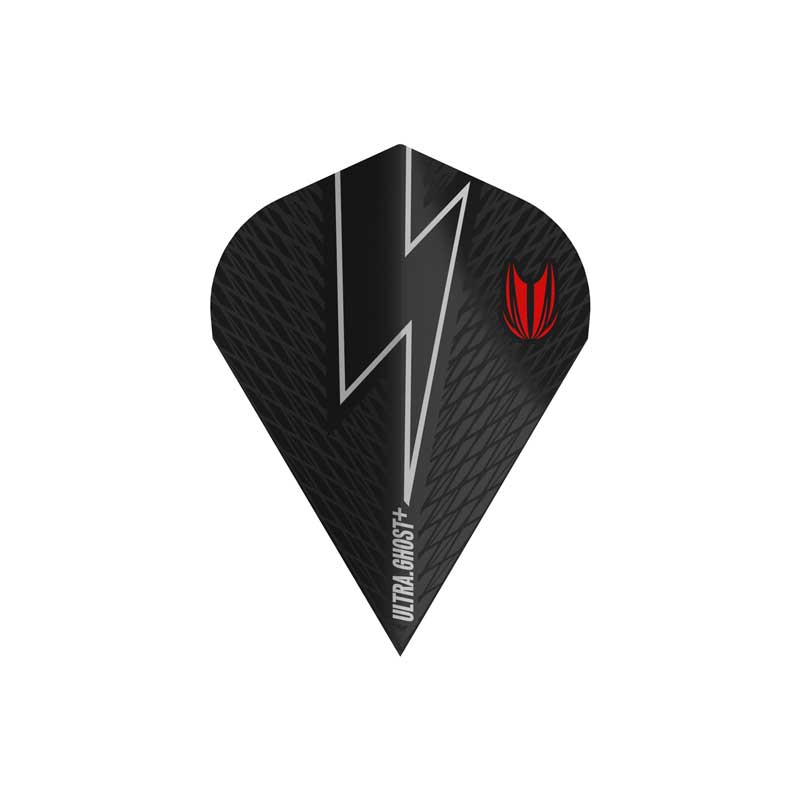 Target Power Ultra Ghost Red G5 Flights - Vapor S Shape