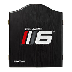 WINMAU - Blade 6 Design Deluxe Dartboard Cabinet