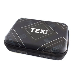 TEX - Pro Deluxe Dart Case - Holds 12 Darts and Accessories - BLACK