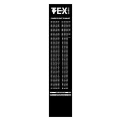 TEX - Heavy Duty Printed Check Out Dart Mat