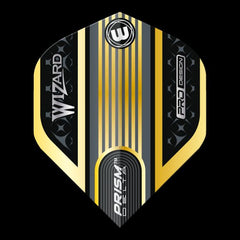WINMAU - Prism Delta Simon Whitlock Wizard Gold Flights - Standard Shape