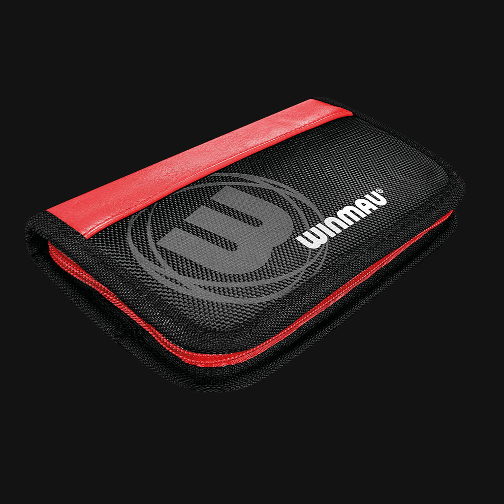 WINMAU Urban Slim Dart Case RED - 2 Sets - 11 Compartments