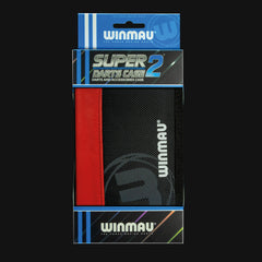 WINMAU Urban Slim Dart Case RED - 2 Sets - 11 Compartments