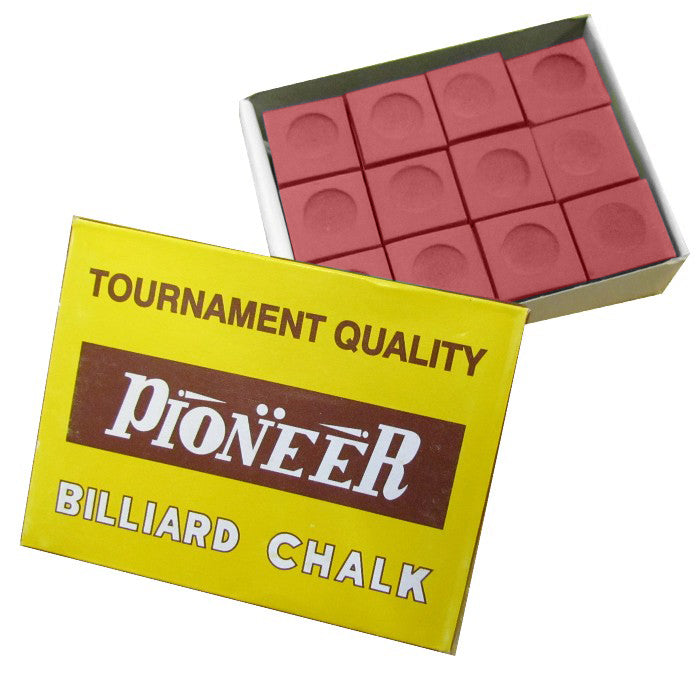 Pioneer Chalk Box of 12 Red