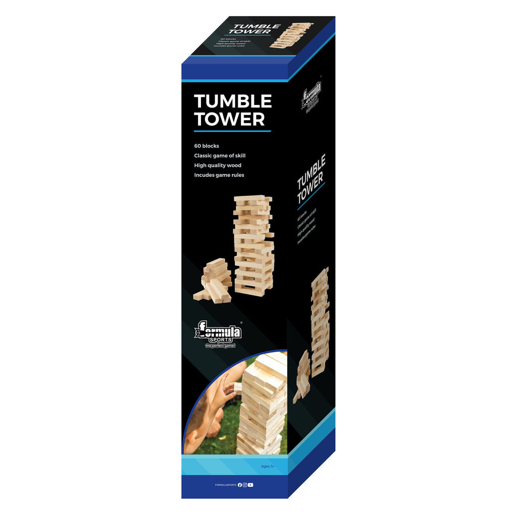 Formula Sports - Tumble Tower - If You Fumble The Tower Will Tumble!