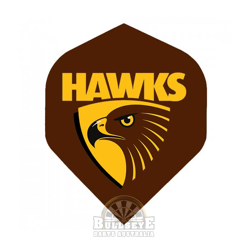Hawthorn Hawks AFL Dart Flights