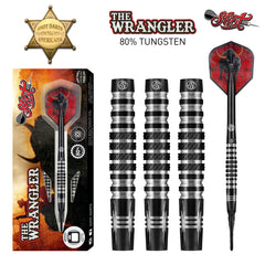 SHOT - Americana The Wrangler - Soft Tip Dart Set - 80% Tungsten - 18g