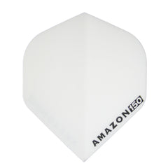 AMAZON - 150 MICRON Super Tough Dart Flights - WHITE