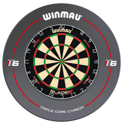 WINMAU - Blade 6 DUAL CORE Dartboard & BLADE 6 Surround DEAL