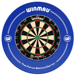 WINMAU - Blade 6 DUAL CORE Dartboard & BLUE Surround DEAL