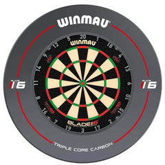 WINMAU - Blade 6 TRIPLE CORE Dartboard & BLADE 6 Surround DEAL