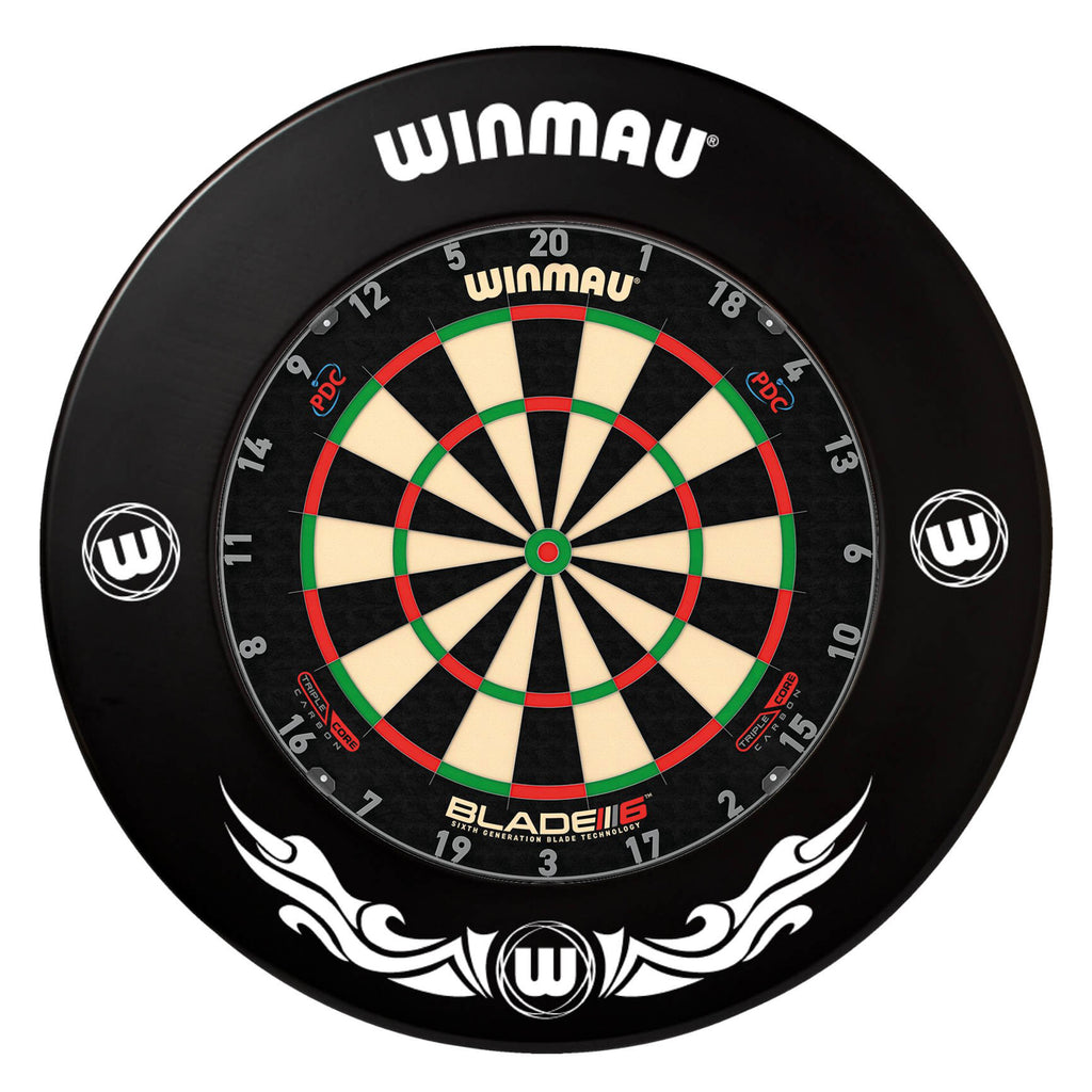 WINMAU - Blade 6 TRIPLE CORE Dartboard & XTREME Surround DEAL