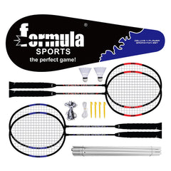 FORMULA - 4 Player Deluxe Badminton Set
