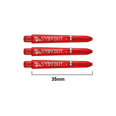RED DRAGON - Snakebite Signature Series Dart Shafts - Short
