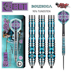 SHOT - Celt Boudicca Steel Tip Dart Set - 90% Tungsten - 23g