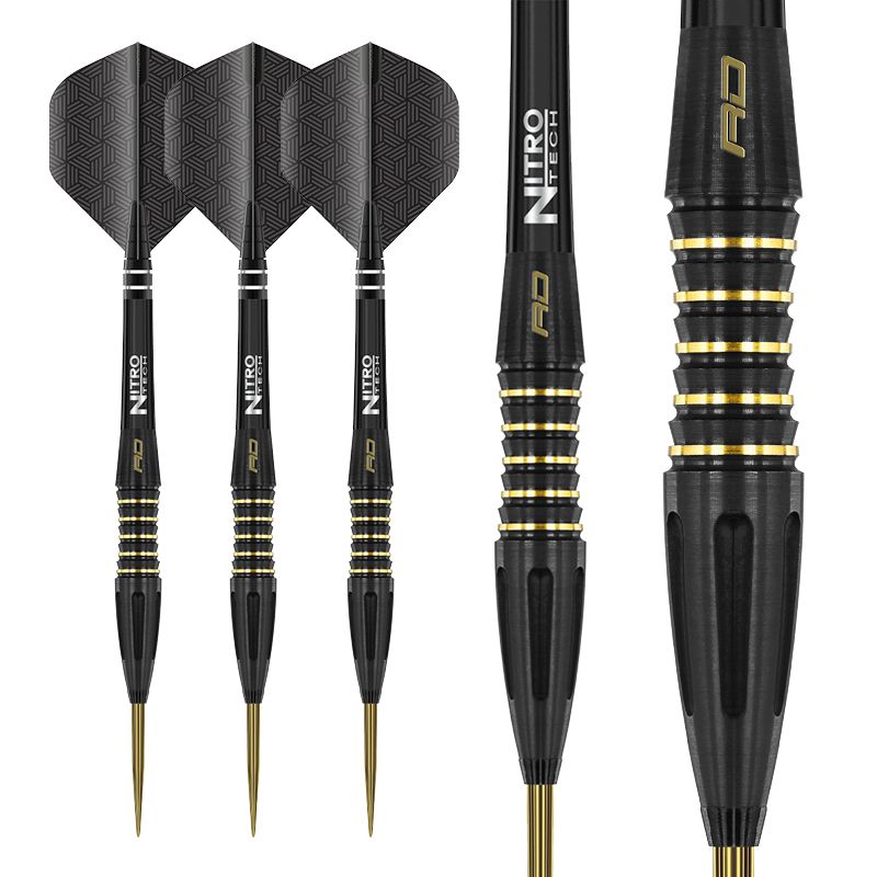 RED DRAGON - Clarion Black Darts - 90% Tungsten - 24g