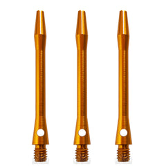 DESIGNA - Aluminium Dart Shafts - MEDIUM GOLD 47mm