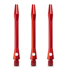 DESIGNA - Aluminium Dart Shafts - MEDIUM RED 47mm