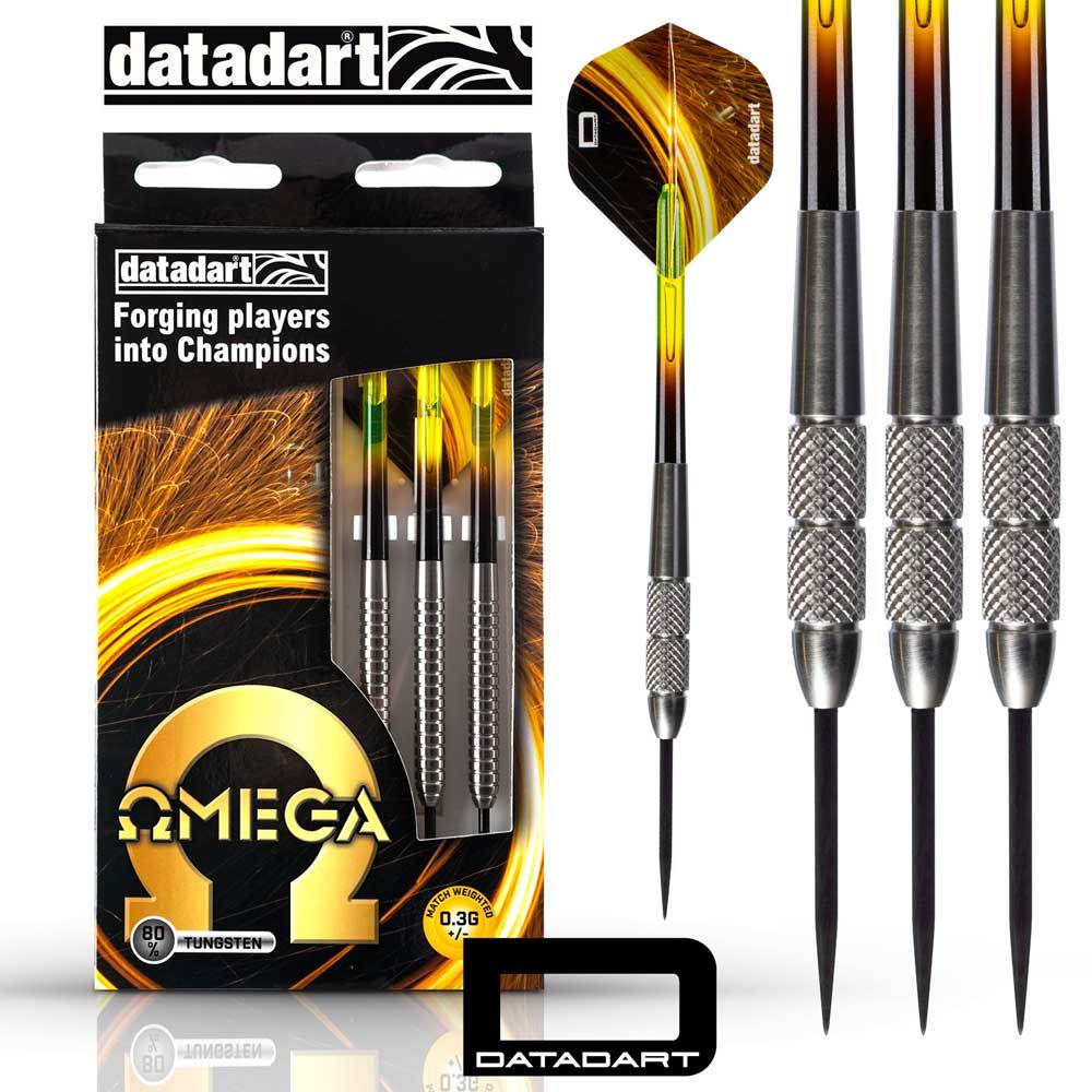 DATADART - Omega Darts 22g Knurled - 80% Tungsten