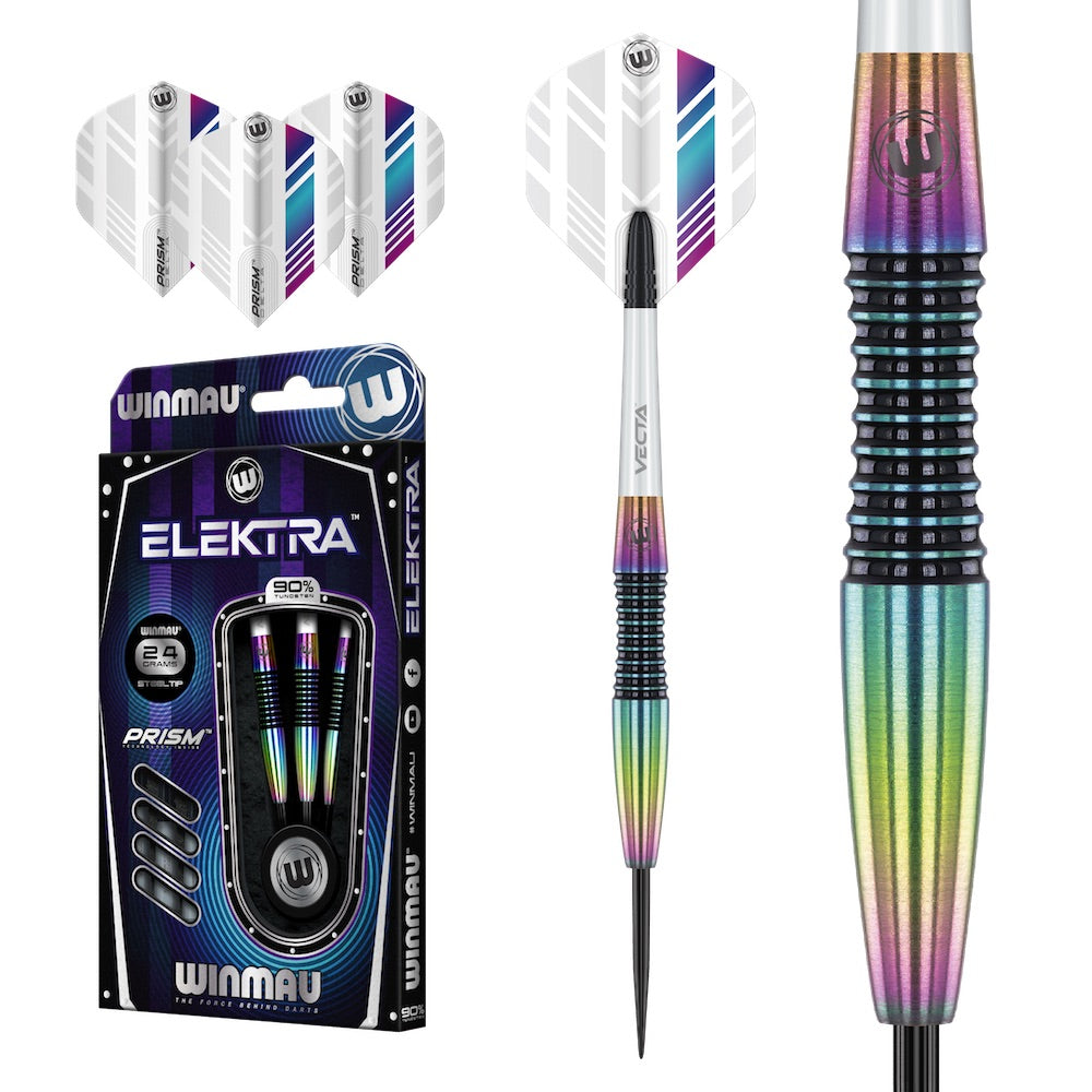 Winmau Elektra Darts - 90% Tungsten - 24g