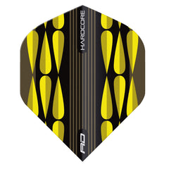 RED DRAGON - Hardcore Radical Raindrop Flights - Yellow