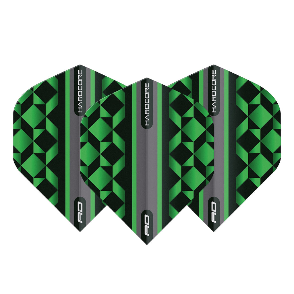 RED DRAGON - Hardcore Geometric Flights - Green