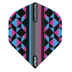 RED DRAGON - Hardcore Geometric Flights - Pink and Blue