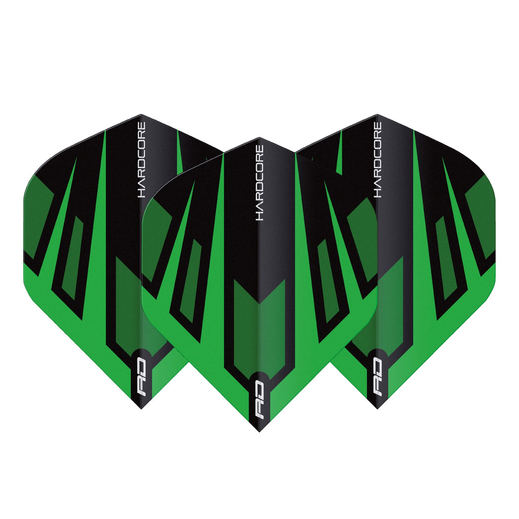 RED DRAGON - Hardcore Radical Fan Flights - Green
